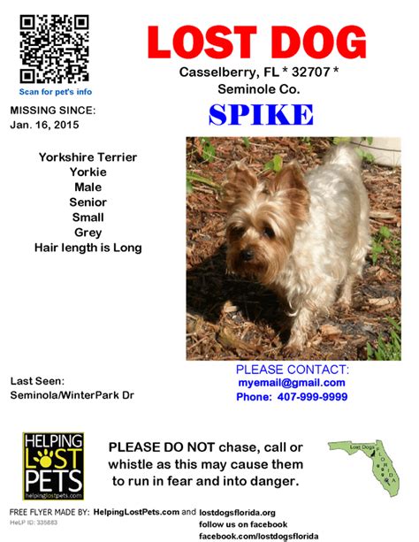 FREE FLYERS | Losing a dog, Losing a pet, Dog poster