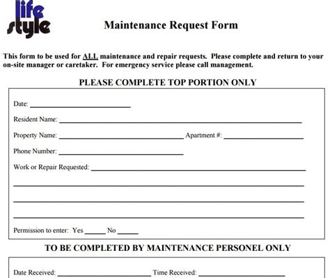 If you found any images copyrighted to yours, please contact us and we we always effort to show a picture with hd resolution or at least with perfect images. Maintenance Request Form Template | charlotte clergy coalition