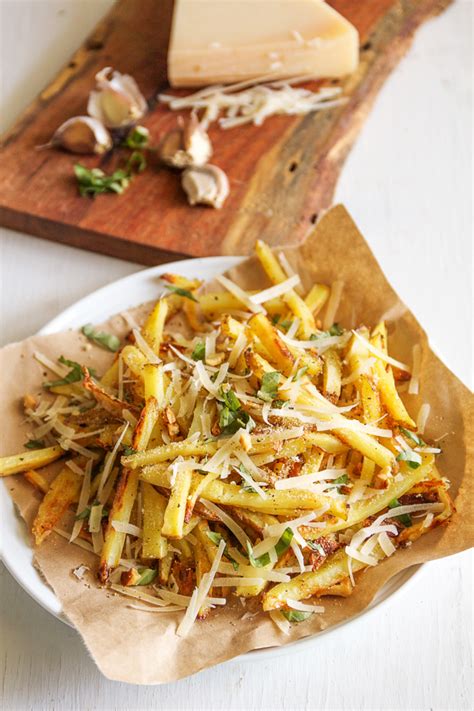 What's the best way to cook wingstop fries? Baked Garlic Parmesan Fries | Horses & Heels