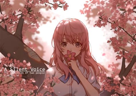 Silent voice, silent voice anime, silent voice wallpaper, silent voice scene, silent voice aesthetic, silent voice fanart, silent voice shoko, silent voice ishida, silent voice fireworks, silent voice quotes #silentvoice 1920x1080 ishida shouya|nishimiya shouko wallpaper background image. Wallpaper Nishimiya Shouko, Koe No Katachi, Cherry Blossom ...