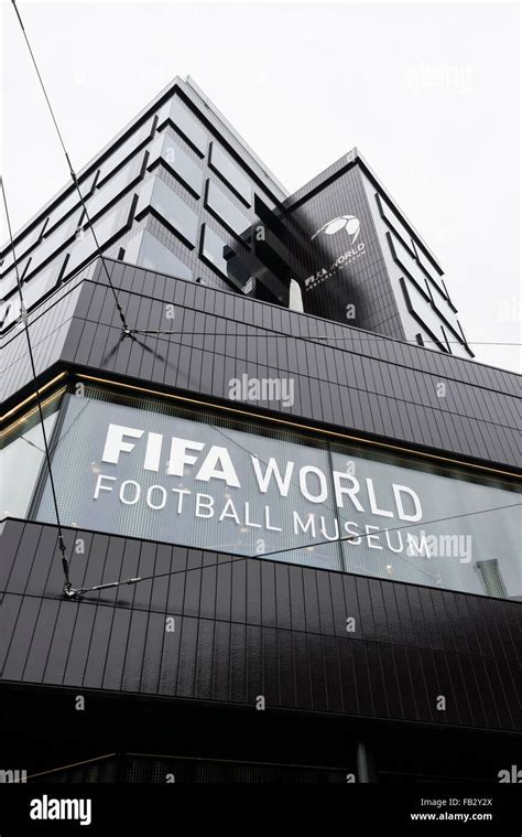 Außenansicht Der Künftigen Fifa World Football Museum In Zürich