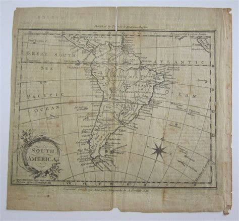Original 1790s South America Map By Amos Doolittle For Etsy