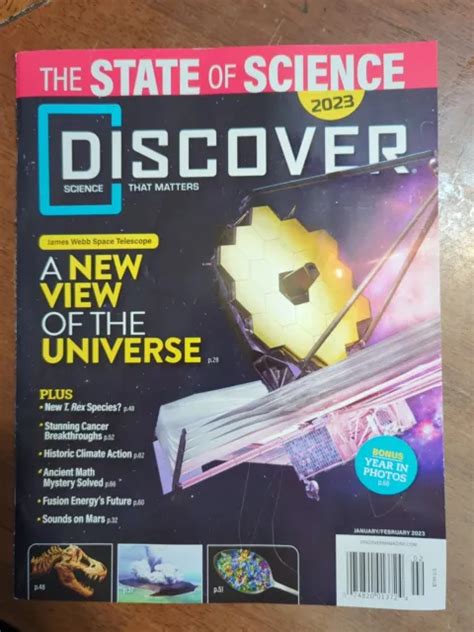 Discover Magazine Januaryfebruary 2023 A New View Of The Universe Rp
