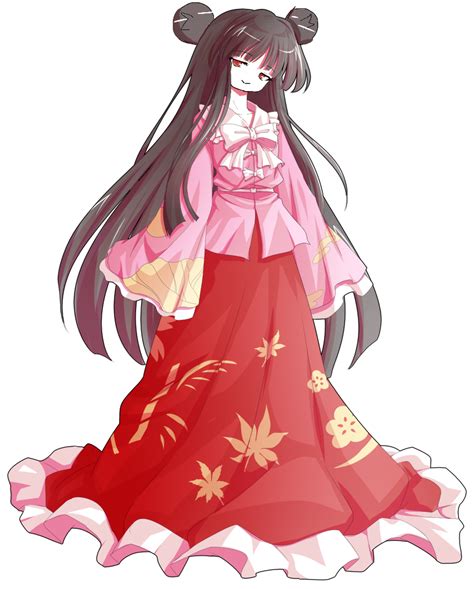 Safebooru Alphes Alphes Style Black Hair Buns China Dress Chinese Clothes Cute Hourai Girl