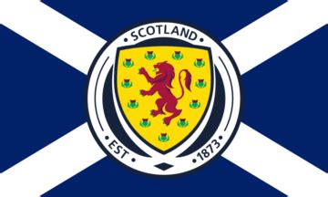 Participation of scotland at the european football championship. Scottish Football Flags