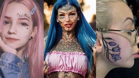 Best Face Tattoo Ideas For Women Updated