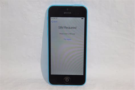 Apple Iphone 5c 16gb Blue T Mobile A1532 Gsm Oak9058 1 Er U 62
