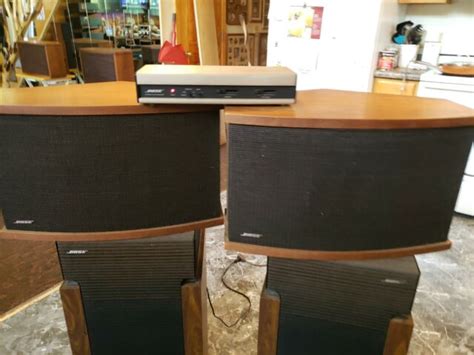 Vintage Bose 901 Series V Speakers 2 With Active Equalizer Newly