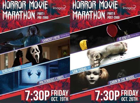 Annual Horror Movie Marathon At Lakeshore Cinemas