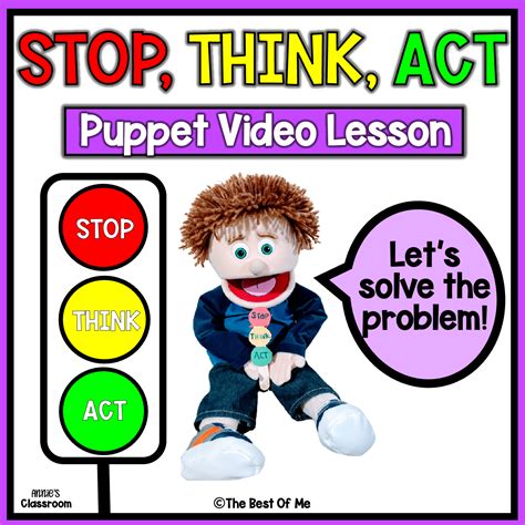 Stop Think And Act Problem Solving Social Skills And Social Emotional