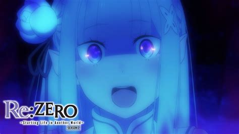 Emilia Rezero Starting Life In Another World Season 2 Youtube