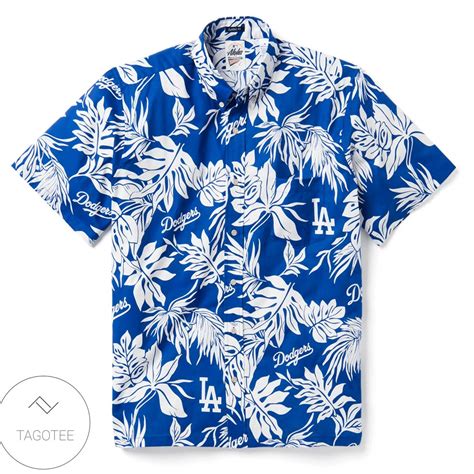 Los Angeles Doggers Tropical Hawaiian Shirt Tagotee