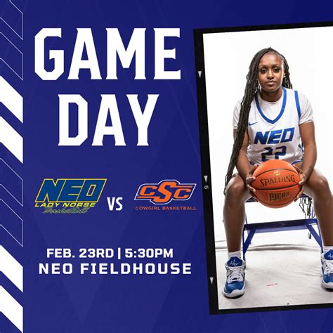 Neo Lady Norse Host Connors State This Evening In The Fieldhouse
