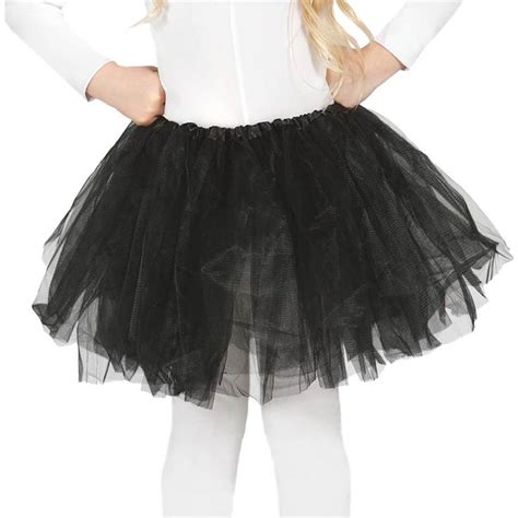 Child Black Tutu Girls Tutu Skirt Fancy Dress Ballet Tutu Kids One
