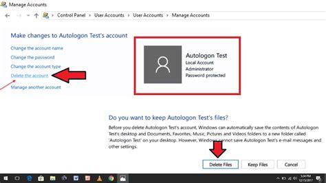 How To Delete Administrator Account In Windows 10 Youtube