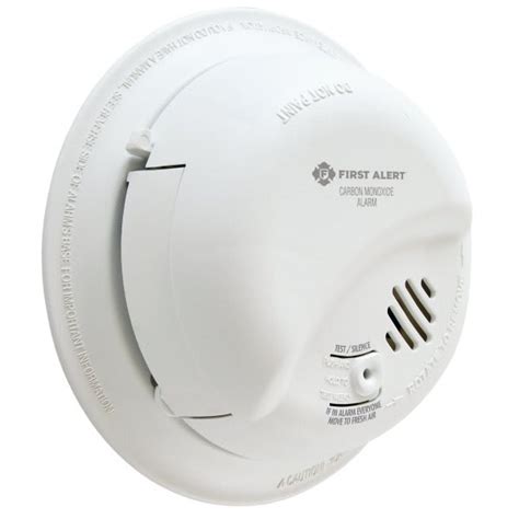 Brk First Alert Co5120bn Wire Carbon Monoxide Alarm 9v Alkaline