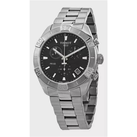 Relógio Tissot Pr 100 Sport Chronograph T1016171105100 Novo 100 Original Masculino Submarino