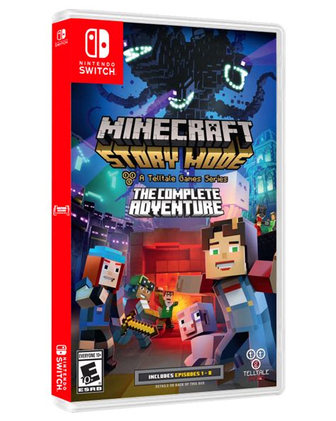 Minecraft Story Mode Switch Games Caxas