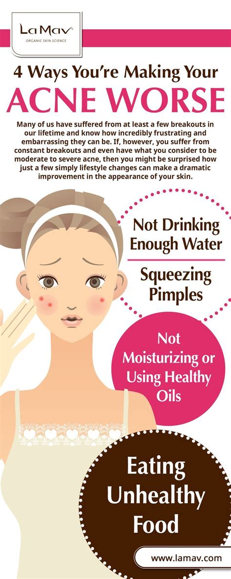 Image Result For Beauty And Health Infographics How To Treat Acne