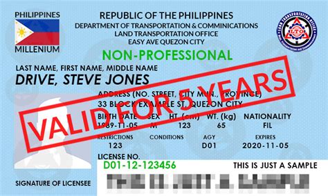 5 Year Lto License Validity Implemented Lto Exam Reviewer