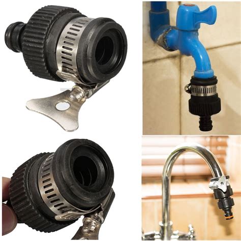 Farfi Universal Garden Hose Pipe Tap Connector Mixer Kitchen Bath Tap