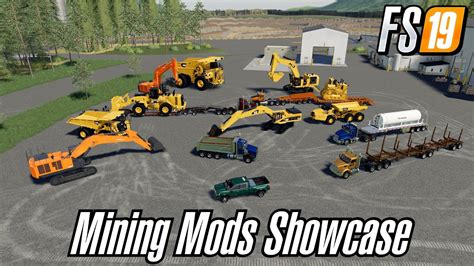 Fs19 4mr Garage Showcase Mining And Construction Mods For Farming
