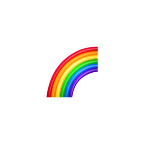 Rainbow Pelangi Iphone Emoji Sticker By Enquiesoft