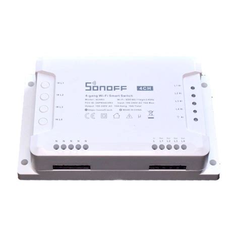 Sonoff 4ch R3 4 Channel Wifi Smart Switch