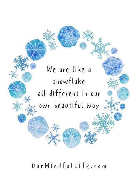 Snowflake Quotes And Sayings