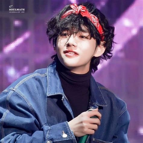 S On Twitter Curly Hair Styles Kim Taehyung Taehyung