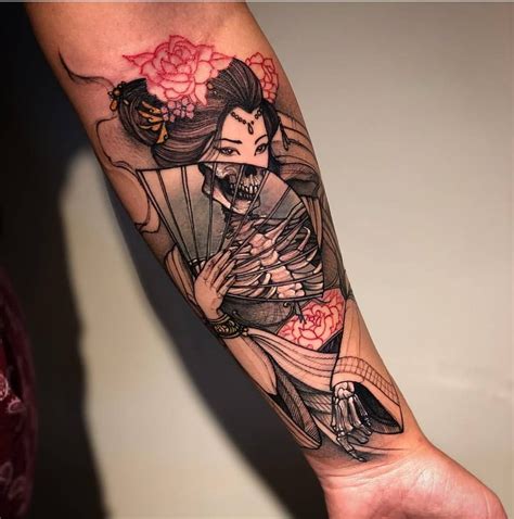 Significado E Ideias Lindas De Tatuagem Gueixa Amo Tatuagem Geisha
