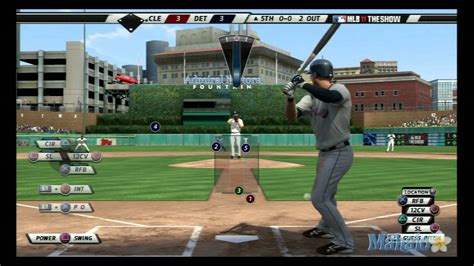 MLB 11 The Show Cleveland Indians Vs Detroit Tigers At Comerica Park