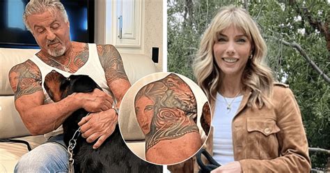 Sylvester Stallone Replaces Wife Jennifer Flavin S Tattoo With Picture