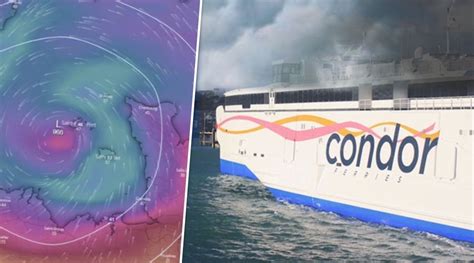 Storm Alex Strikes A Blow To Condor Sailings Bailiwick Express Jersey