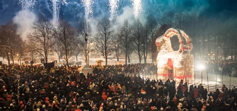 It is a giant version of a trad. Gävlebocken | Visit Gävle