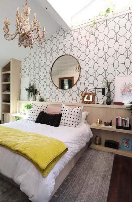 68 Ideas Bedroom Wallpaper Mural Apartment Therapy Bedroom Design