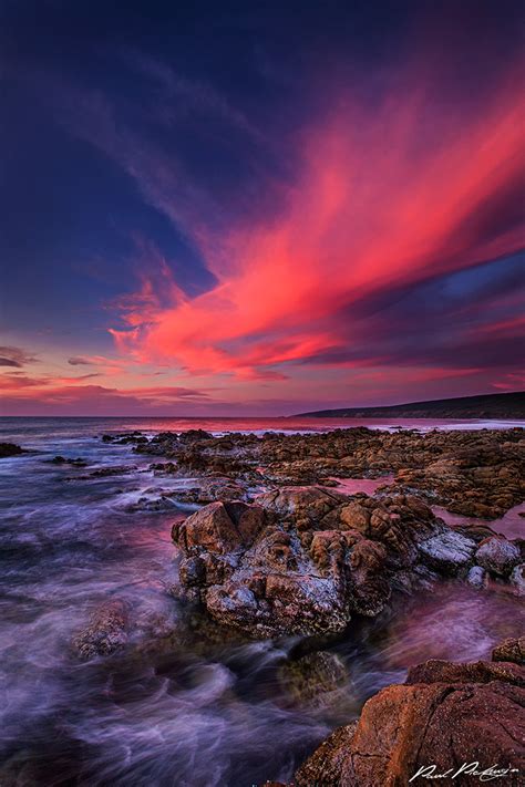 Sunset Over Yallingup Western Australia By Paulmp On Deviantart