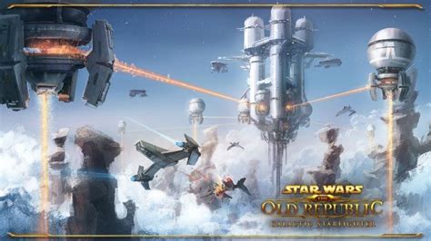 New Star Wars The Old Republic Galactic Starfighter Screens Art