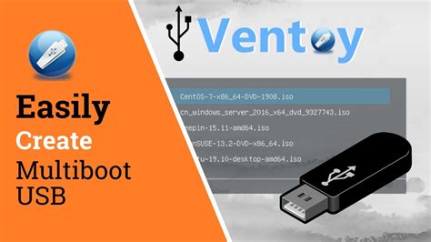 Easily Create A Multiboot Usb With Ventoy Youtube