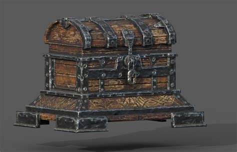 Wip Realistic Treasure Chest — Polycount