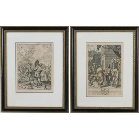 Two 18th Century Engravings Lot 200 Saturday Estate Auctionaug 23