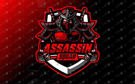 Assassin Esports Logo For Sale Assassin Mascot Logo Lobotz Ltd