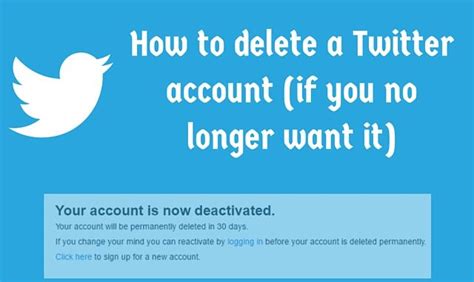 But how do you do it and how long does it take? How to Delete Inactive or Suspended Twitter Account