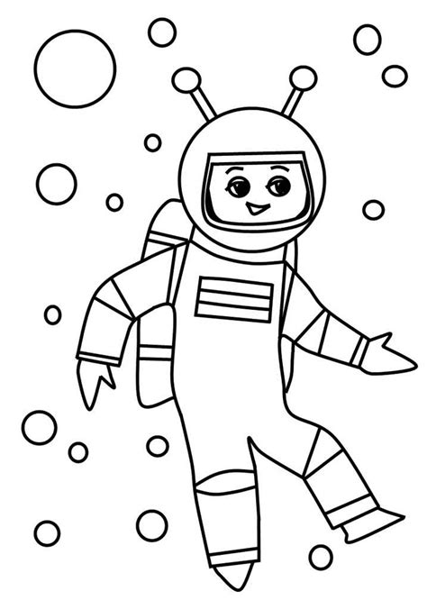Раскраски Космонавты для детей скачать или распечатать Мишкины книжки