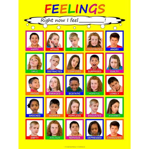 Laminated Teen Feelings Poster 18 X 24 Inches