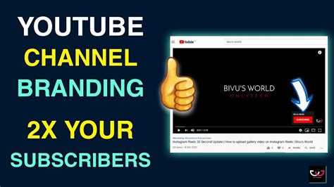 How To Create Youtube Branding Watermark Free For Your Channel New