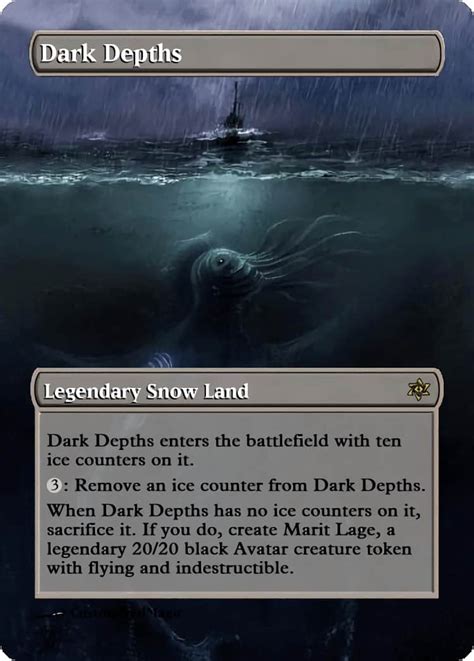 Dark Depths Customizedmtg Magic The Gathering Proxy Cards