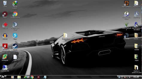 Como Baixar E Instalar Tema Dark Glass Transparente E Escuro Windows 7