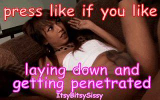 Brunette Sissy Caption Glasses Cock Sucking Mantra Porn With Text