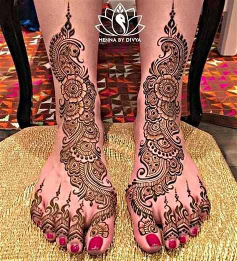 30 Mind Blowing Leg And Foot Mehndi Designs For Brides Simple Arabic